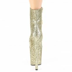 Pleaser FLAMINGO-1020GWR - Gold Glitter/Gold Glitter Exotic Dancing