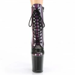 Pleaser FLAMINGO-1020SHG - Purple-Olive/Blk