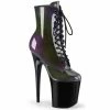 Pleaser FLAMINGO-1020SHG - Purple-Olive/Blk