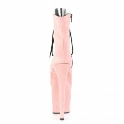 Pleaser FLAMINGO-1021FS - B. Pink Faux Suede/B. Pink Faux Suede