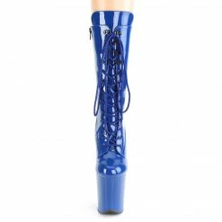 Pleaser FLAMINGO-1050 - Royal Blue Pat/Royal Blue Exotic Dancing