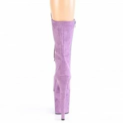 Pleaser FLAMINGO-1050FS - Lilac Faux Suede/Lilac Faux Suede