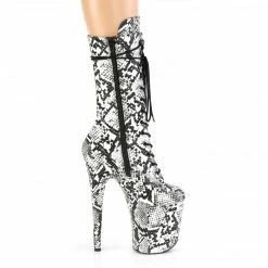 Pleaser FLAMINGO-1050SP - Blk-Wht Snake Print/Blk-Wht Snake Print 11 Pleaser FLAMINGO-1050SP - Blk-Wht Snake Print/Blk-Wht Snake Print