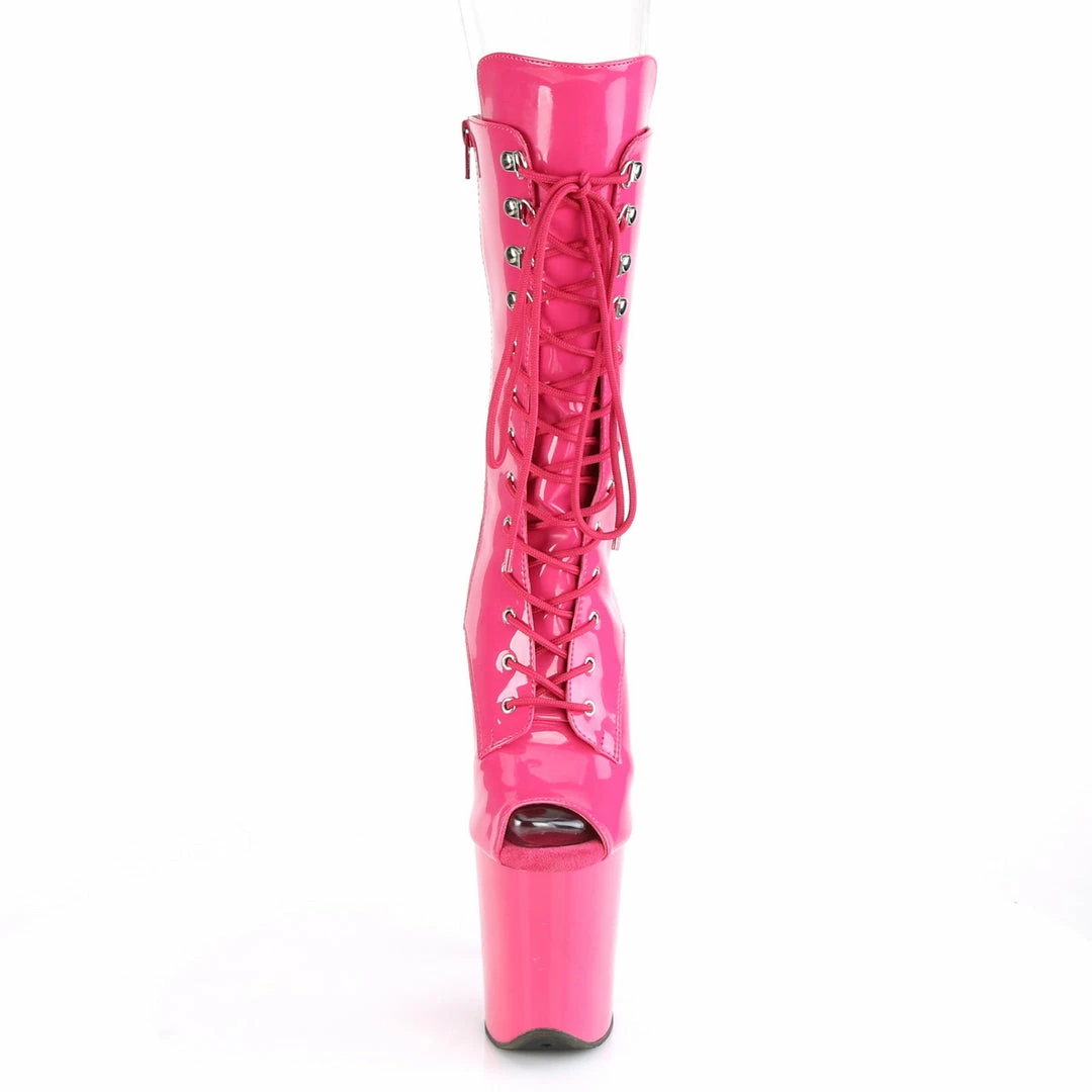 Pleaser FLAMINGO-1051 - H. Pink Pat/H. Pink Exotic Dancing 4 Pleaser FLAMINGO-1051 - H. Pink Pat/H. Pink Exotic Dancing