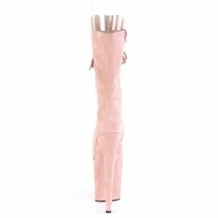 Pleaser Exotic Dancing FLAMINGO-1051FS - Dusty Blush F. Suede/Dusty Blush F. Suede