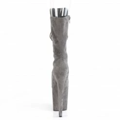 Pleaser Exotic Dancing FLAMINGO-1051FS - Grey Faux Suede/Grey Faux Suede 10 Pleaser Exotic Dancing FLAMINGO-1051FS - Grey Faux Suede/Grey Faux Suede