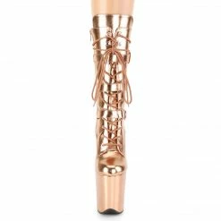 Pleaser Exotic Dancing FLAMINGO-1053 - Rose Gold Metallic Pu/Rose Gold Metallic Pu