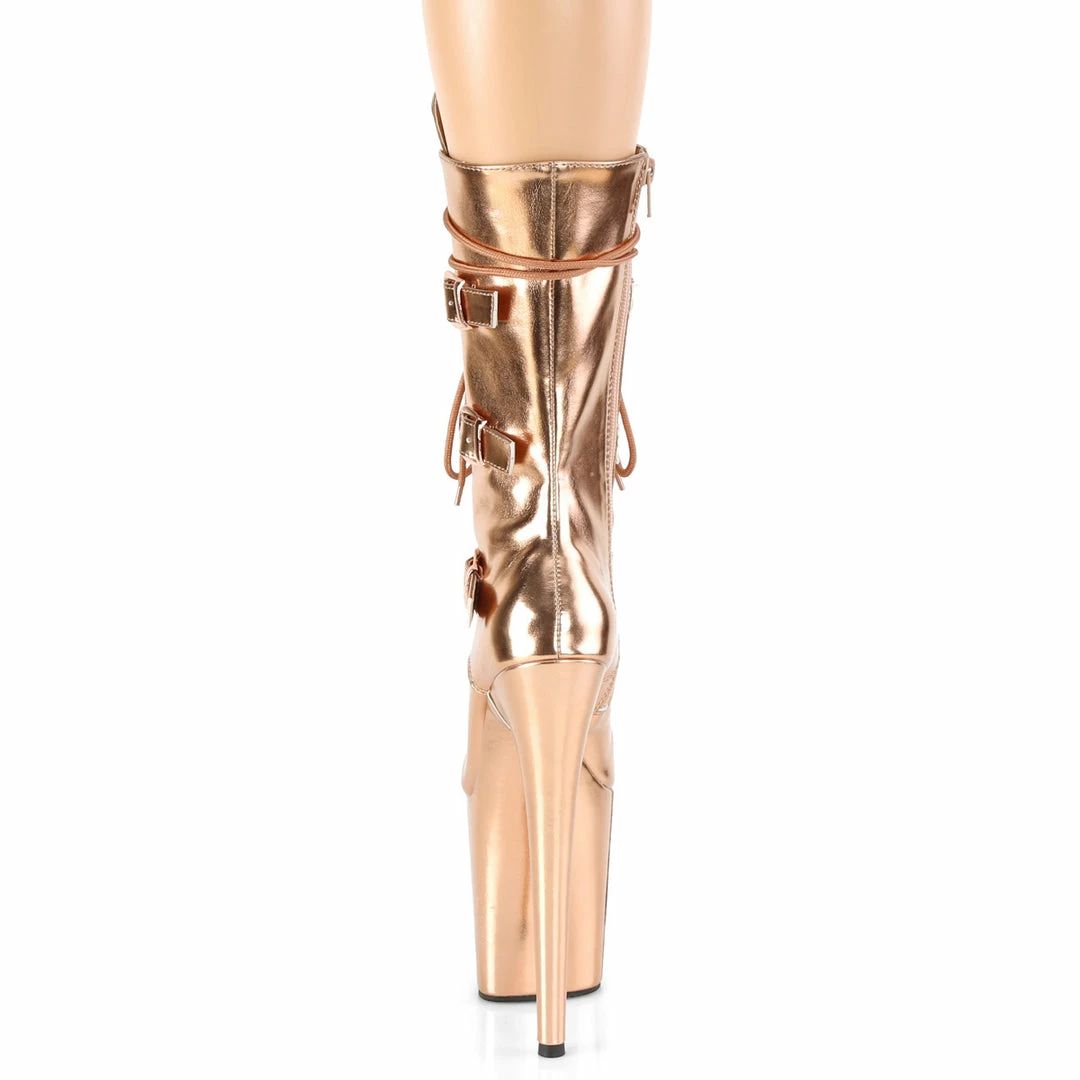 Pleaser Exotic Dancing FLAMINGO-1053 - Rose Gold Metallic Pu/Rose Gold Metallic Pu 6 Pleaser Exotic Dancing FLAMINGO-1053 - Rose Gold Metallic Pu/Rose Gold Metallic Pu