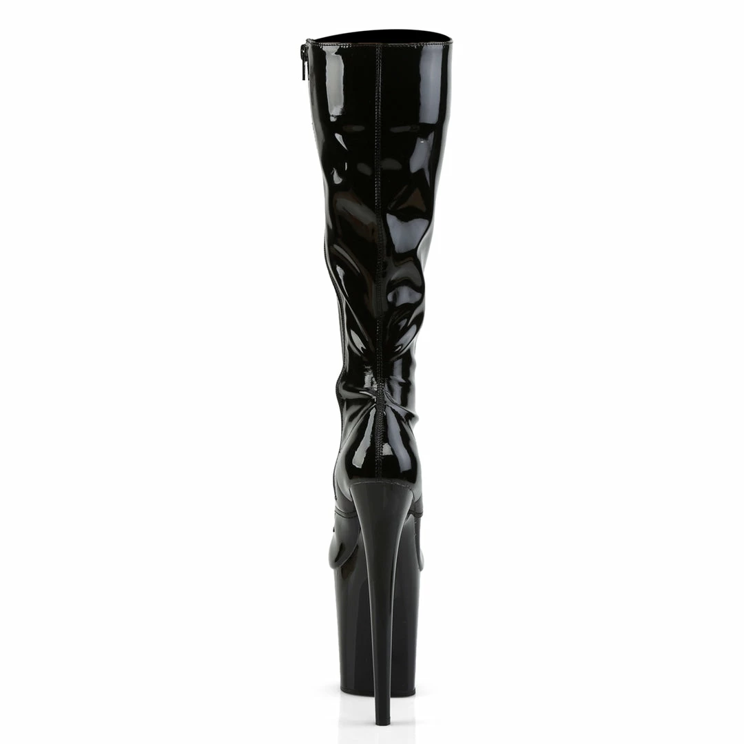 Pleaser FLAMINGO-2023 - Blk Str Pat/Blk Exotic Dancing 6 Pleaser FLAMINGO-2023 - Blk Str Pat/Blk Exotic Dancing