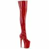 Pleaser FLAMINGO-3000HWR - Red Str. Holo/Red Holo Exotic Dancing