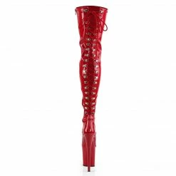 Pleaser FLAMINGO-3063 - Red Str Pat/Red