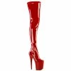 Pleaser FLAMINGO-4000 - Red Str. Pat/Red 2 Pleaser FLAMINGO-4000 - Red Str. Pat/Red