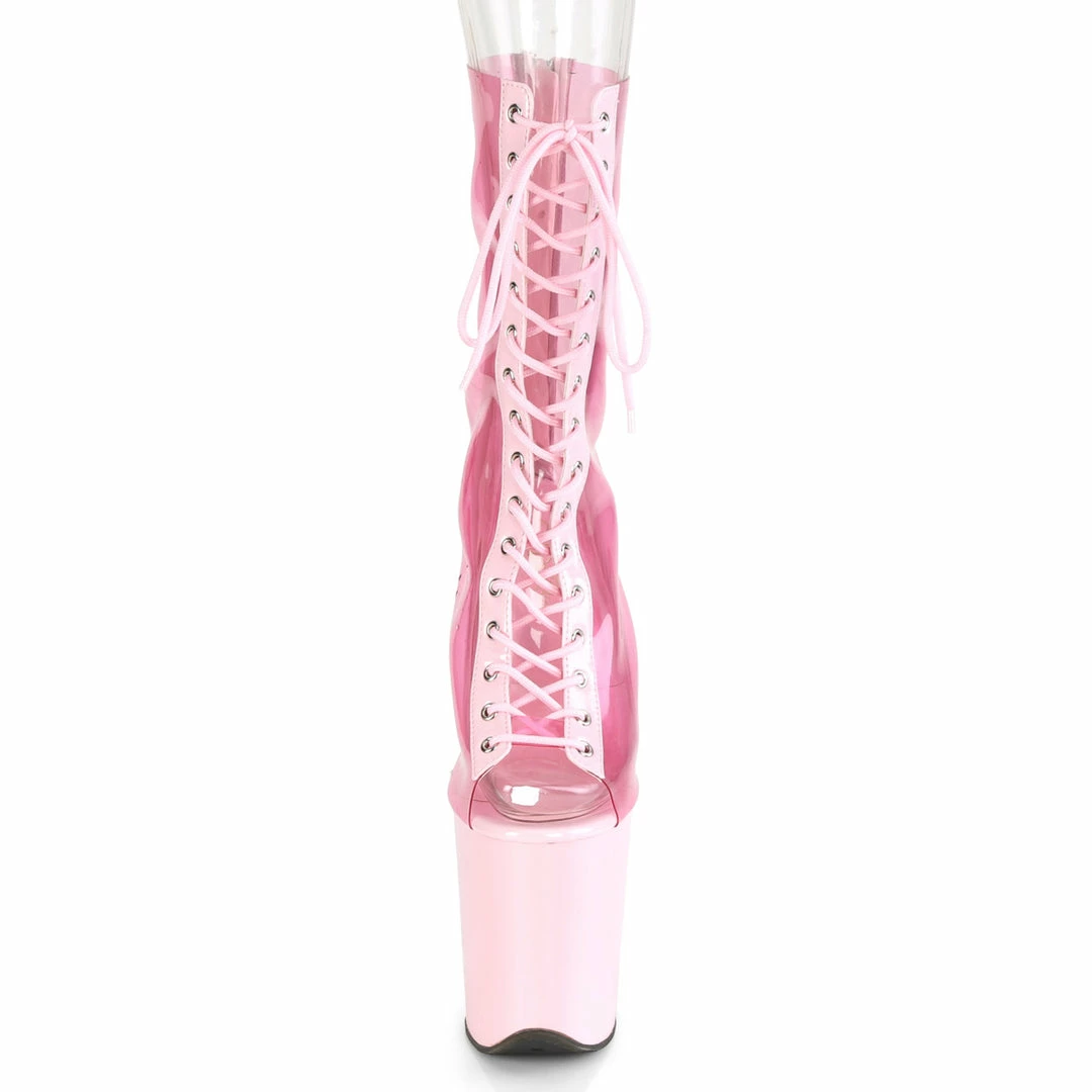Pleaser FLAMINGO-800-34 - B. Pink PVC-B. Pink Pat/B. Pink 4 Pleaser FLAMINGO-800-34 - B. Pink PVC-B. Pink Pat/B. Pink