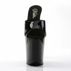 Pleaser FLAMINGO-801 - Blk Pat/Blk