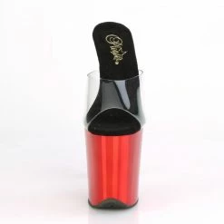 Pleaser Exotic Dancing FLAMINGO-801 - Clr/Red Chrome 8 Pleaser Exotic Dancing FLAMINGO-801 - Clr/Red Chrome
