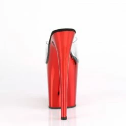 Pleaser Exotic Dancing FLAMINGO-801 - Clr/Red Chrome 10 Pleaser Exotic Dancing FLAMINGO-801 - Clr/Red Chrome