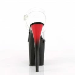 Pleaser Exotic Dancing FLAMINGO-808BR - Clr/Red-Blk
