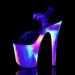 Pleaser Exotic Dancing FLAMINGO-808GXY - Clr/Neon Glitter
