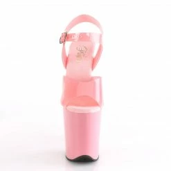 Pleaser Exotic Dancing FLAMINGO-808N - Baby Pink (Jelly-Like) TPU/Baby Pink