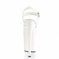 Pleaser FLAMINGO-808N - Wht (Jelly-Like) TPU/Wht 10 Pleaser FLAMINGO-808N - Wht (Jelly-Like) TPU/Wht