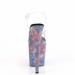 Pleaser Exotic Dancing FLAMINGO-808REFL - Clr/Purple-Blue Reflective