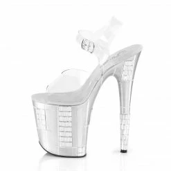 Pleaser FLAMINGO-808SHAPE-2 - Clr/Slv