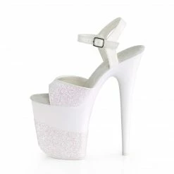 Pleaser Exotic Dancing FLAMINGO-809-2G - Opal Glitter/Opal Glitter