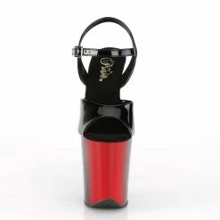 Pleaser FLAMINGO-809BR - Blk Pat/Red-Blk