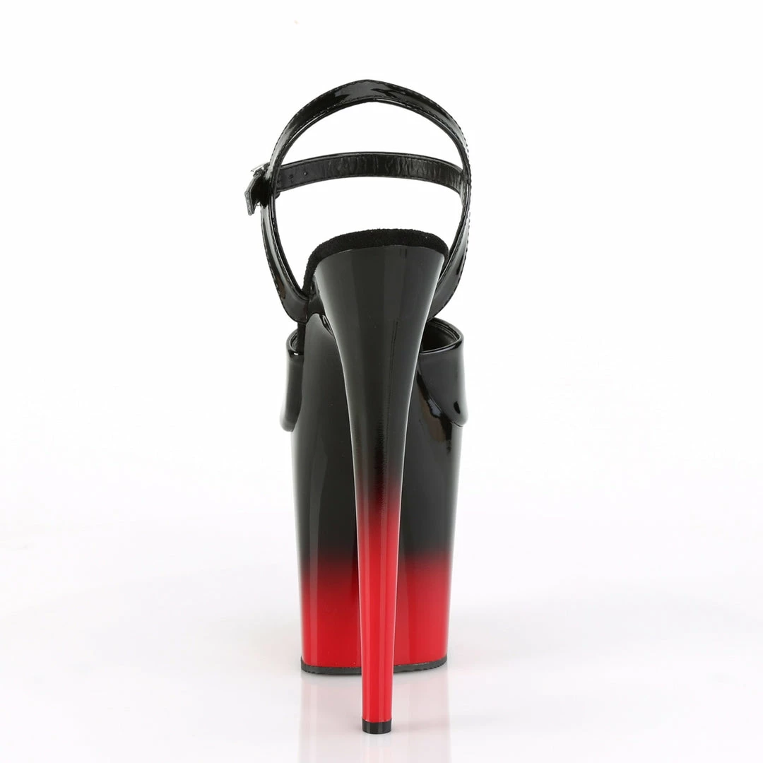 Pleaser FLAMINGO-809BR-H - Blk Pat/Blk-Red Exotic Dancing 6 Pleaser FLAMINGO-809BR-H - Blk Pat/Blk-Red Exotic Dancing