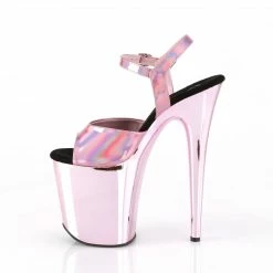 Pleaser FLAMINGO-809HG - B. Pink Hologram/B. Pink Chrome Exotic Dancing