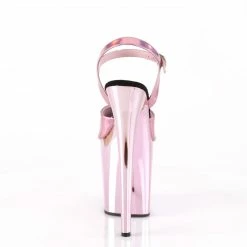 Pleaser FLAMINGO-809HG - B. Pink Hologram/B. Pink Chrome Exotic Dancing