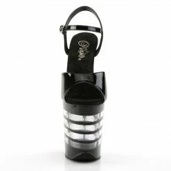 Pleaser FLAMINGO-809LN - Blk Pat/Blk