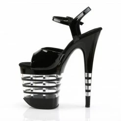 Pleaser FLAMINGO-809LN - Blk Pat/Blk