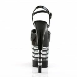 Pleaser FLAMINGO-809LN - Blk Pat/Blk