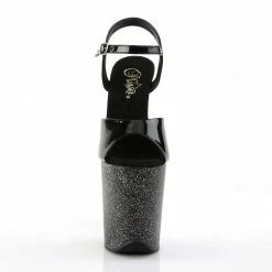 Pleaser FLAMINGO-809MG - Blk/Blk Exotic Dancing