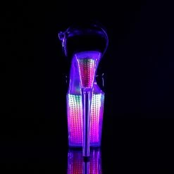 Pleaser FLAMINGO-809SRS - Blk Pat/Neon Multi SRS