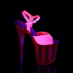 Pleaser FLAMINGO-809UVT - Neon H. Pink Pat/H. Pink Tinted