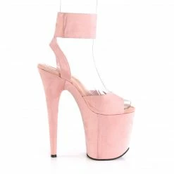 Pleaser FLAMINGO-891 - Pink Faux Suede/Pink Faux Suede 11 Pleaser FLAMINGO-891 - Pink Faux Suede/Pink Faux Suede