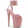 Pleaser FLAMINGO-891 - Pink Faux Suede/Pink Faux Suede