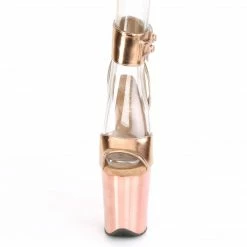 Pleaser Exotic Dancing FLAMINGO-891 - Rose Gold Metallic Pu/Rose Gold Chrome 8 Pleaser Exotic Dancing FLAMINGO-891 - Rose Gold Metallic Pu/Rose Gold Chrome