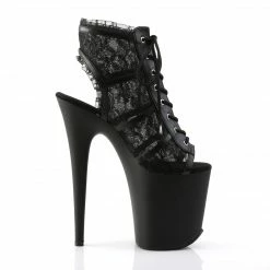 Pleaser Exotic Dancing FLAMINGO-896LC - Blk Mesh-Lace/Blk Matte 11 Pleaser Exotic Dancing FLAMINGO-896LC - Blk Mesh-Lace/Blk Matte