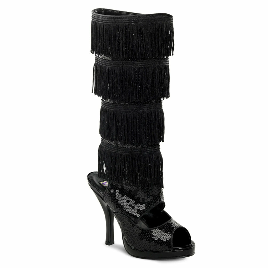 Funtasma FLAPPER-168 - Blk Sequins 3 Funtasma FLAPPER-168 - Blk Sequins