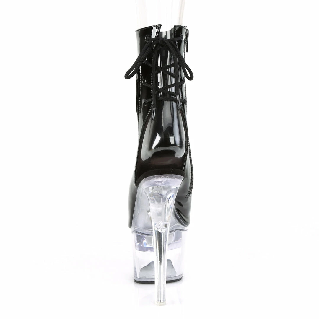 Pleaser Exotic Dancing PASSION-709 - Blk Pat/Blk 6 Pleaser Exotic Dancing PASSION-709 - Blk Pat/Blk