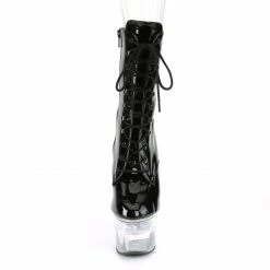 Pleaser FLASHDANCE-1020-7 - Blk Pat/Clr Exotic Dancing