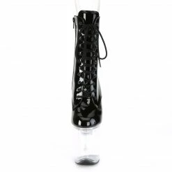 Pleaser FLASHDANCE-1020-8 - Blk Pat/Clr Exotic Dancing 8 Pleaser FLASHDANCE-1020-8 - Blk Pat/Clr Exotic Dancing