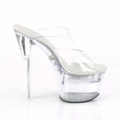 Pleaser Exotic Dancing FLASHDANCE-702 - Clr/Clr