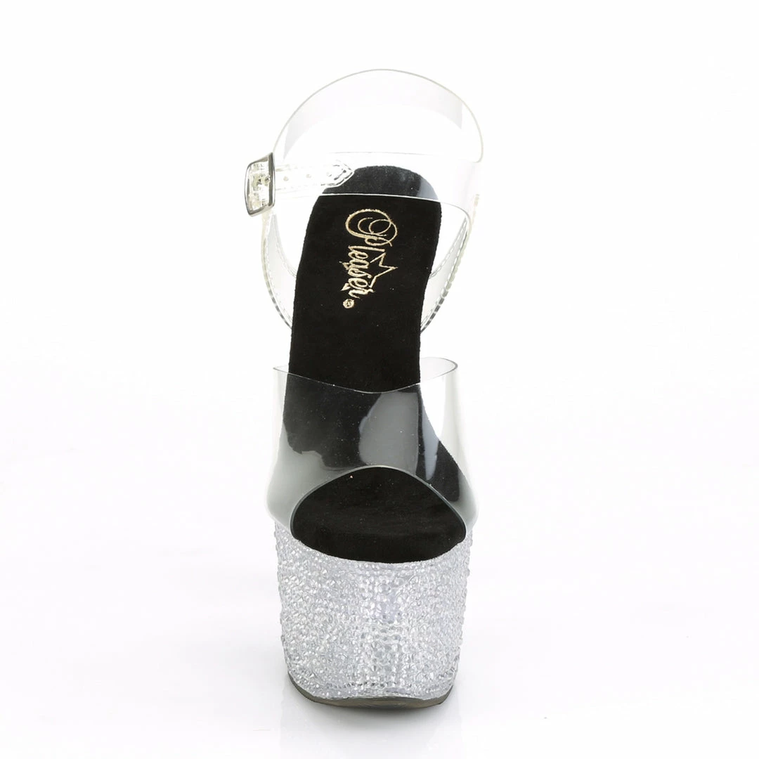 Pleaser FLASHDANCE-708XTAL - Clr/Clr 4 Pleaser FLASHDANCE-708XTAL - Clr/Clr