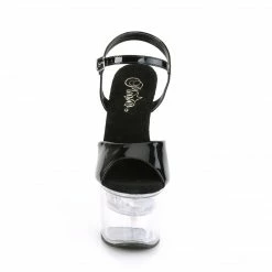 Pleaser FLASHDANCE-709 - Blk Pat/Clr Exotic Dancing
