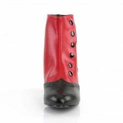 Bordello FLORA-1023 - Red-Blk Pu