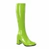 Funtasma Costume & Theme GOGO-300 - Lime Green Str Pat